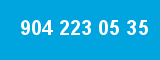 904 223 05 35 904 223 05 35